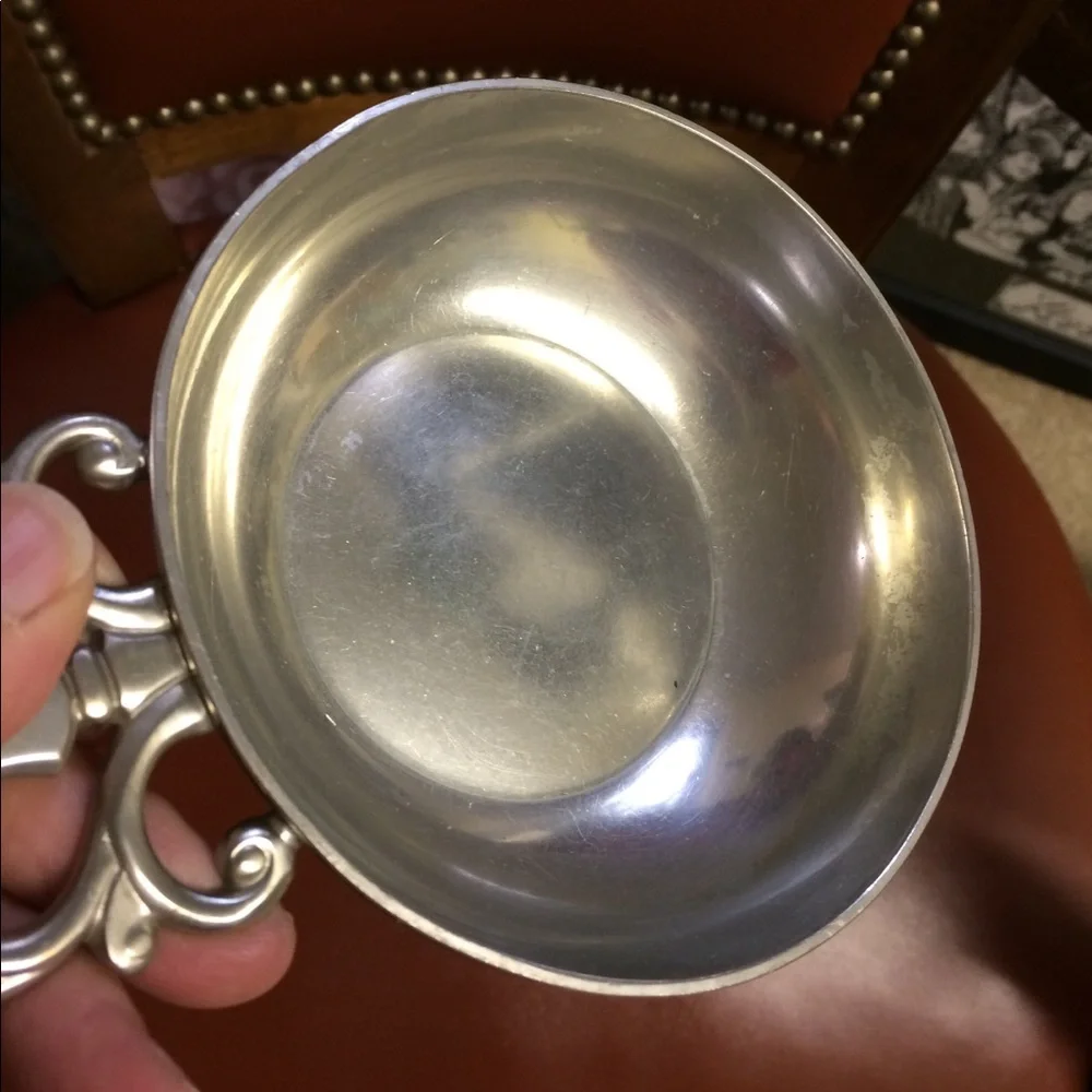 Vintage pewter Royal Holland dish
